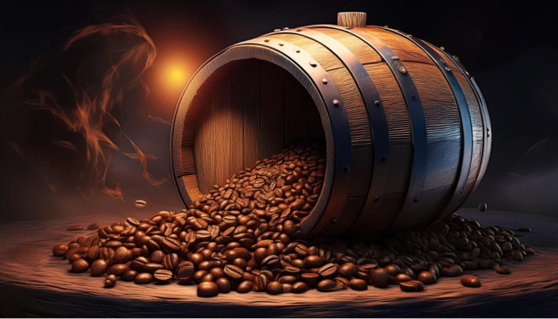 Barrel-Aged Coffee from Colombia
