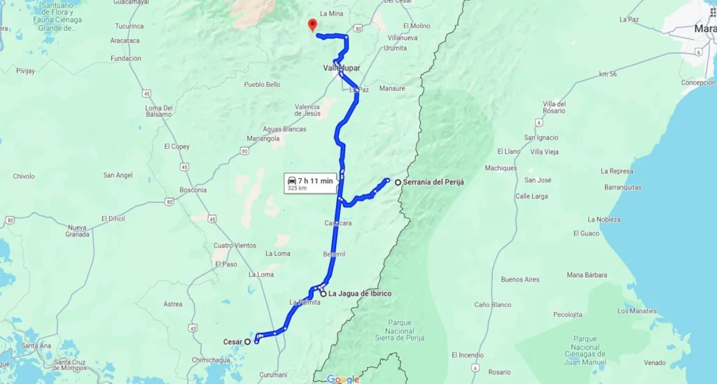 cesar map